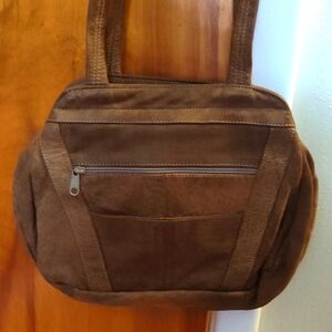 Genuine Leather Shoulder Purse
